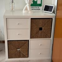 mobile Kallax cassetti e cubi