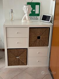 mobile Kallax cassetti e cubi