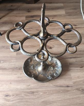 Portaombrelli Vintage Anni '50 in Ottone Fuso 