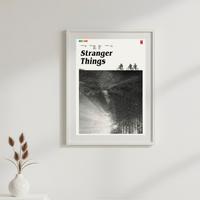Stranger Things Quadro A4