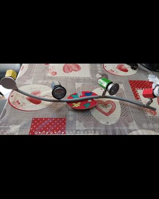 lampadario per cameretta con faretti 