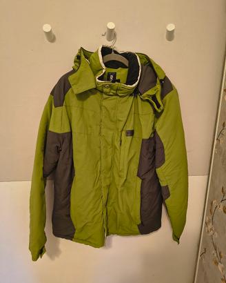 Giacca da Sci Uomo Brugi XL Verde e Grigia