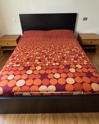 letto contenitore IKEA 160x200 + materasso Memory