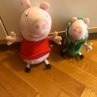 Peppa pig e George