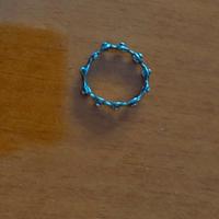 Anello in metallo per rosario