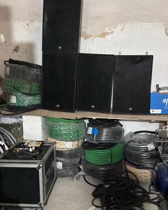 Impianto audio passivo eaw