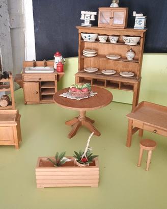 mobili in miniatura 
