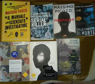 lotto 5 libri di Massimo Picozzi e Carlo Lucarelli