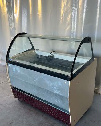 vetrina gelato refrigerata ISA Aquarius 10 S