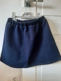 Gonna blu per bambina