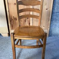 Sedia in rovere massiccio