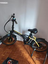 Bici elettrica Argento Mini Max  fat bike 