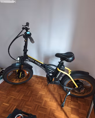 Bici elettrica Argento Mini Max  fat bike 