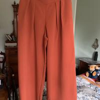 Pantaloni particolari zampa di🐘 larghi in fondo