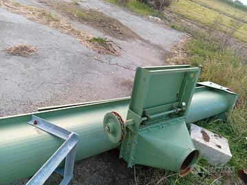 COCLEA ORIZZONTALE TRASPORTO SFARINATI E GRANAGLIE