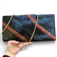 Clutch Bag serpente vintage dressing