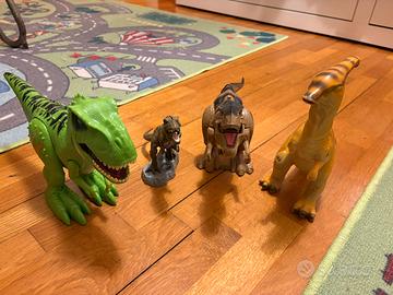 Animali preistorici, 4 action figure