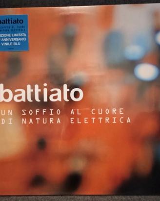 Battiato - Un soffio al cuore 2LP vinile blu NUOVO