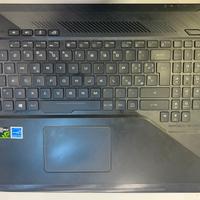 Asus GL703GE keyboard tastiera ita & pad