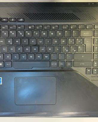 Asus GL703GE keyboard tastiera ita & pad