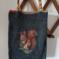 Borsa donna in lana