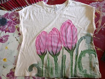 Maglie dipinta a mano