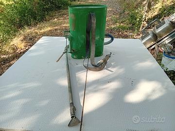 pompa  per dare lo zolfo 