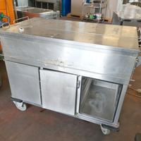 carrello per distribuzione pasti usato