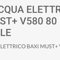 scaldabagno baxi da 80 litri ancora nuovo