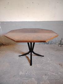 Tavolo da pranzo ottagonale anni 50