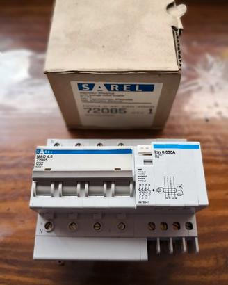 Sarel Magnetotermico Differenziale MAD4,5 3P+N 32A