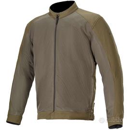 Giacca moto estiva Alpinestars verde
