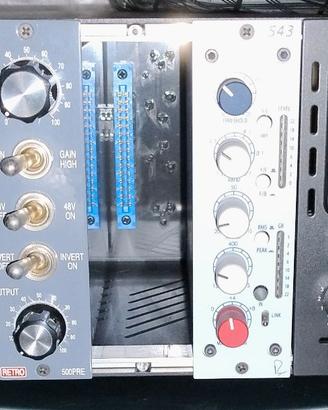 Rack a 10 slot per moduli 500