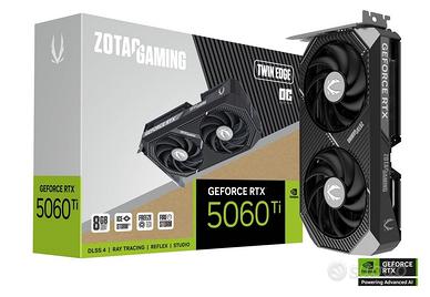 ZOTAC GeForce RTX 5060 Ti Twin Edge OC 16GB NUOVA