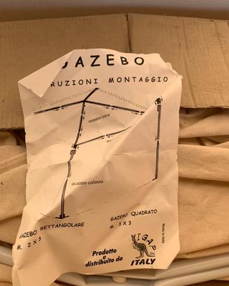 Gazebo nuovo 3x3
