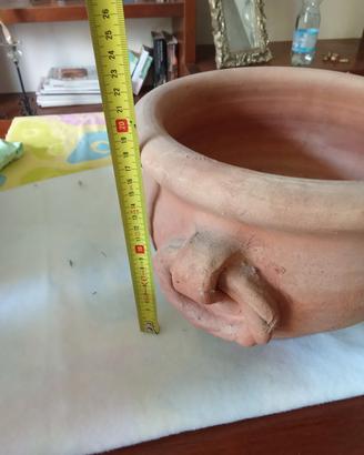 vaso in cotto 