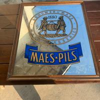 Specchio  pubblicità  birra , sono da collezione.