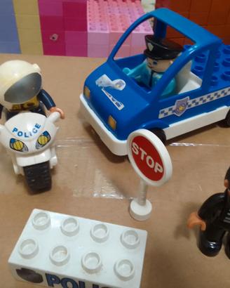 lotto Lego Duplo polizia