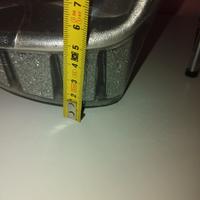 scarpa trasparente con plateau n.37