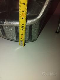 scarpa trasparente con plateau n.37