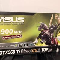 Asus gtx 560 ti top nvidia scheda video