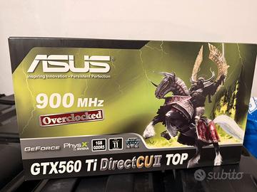 Asus gtx 560 ti top nvidia scheda video