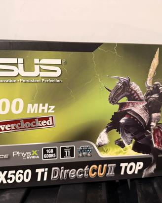 Asus gtx 560 ti top nvidia scheda video