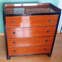 Cassettiera di  legno vintage