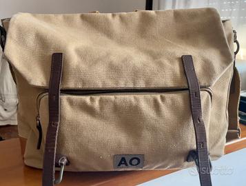 Borsa Messenger in tela canvas Ally Capellino