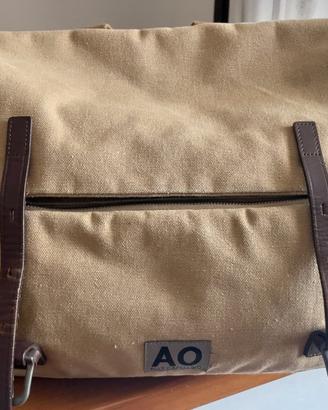 Borsa Messenger in tela canvas Ally Capellino