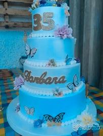 Torta scenografica per compleanno 