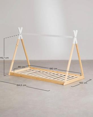 Letto Montessoriano Capanna