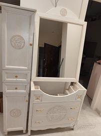 mobile lavandino bagno con colonna abbinata