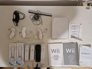 Nintendo Wii bianca super accessoriata